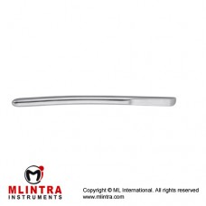 Hegar Uterine Dilator Single Ended Brass - Chrome Plated, 18.5 cm - 7 1/4" Diameter 10.5 mm Ø
